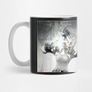 Ice skill by magician girl Mug